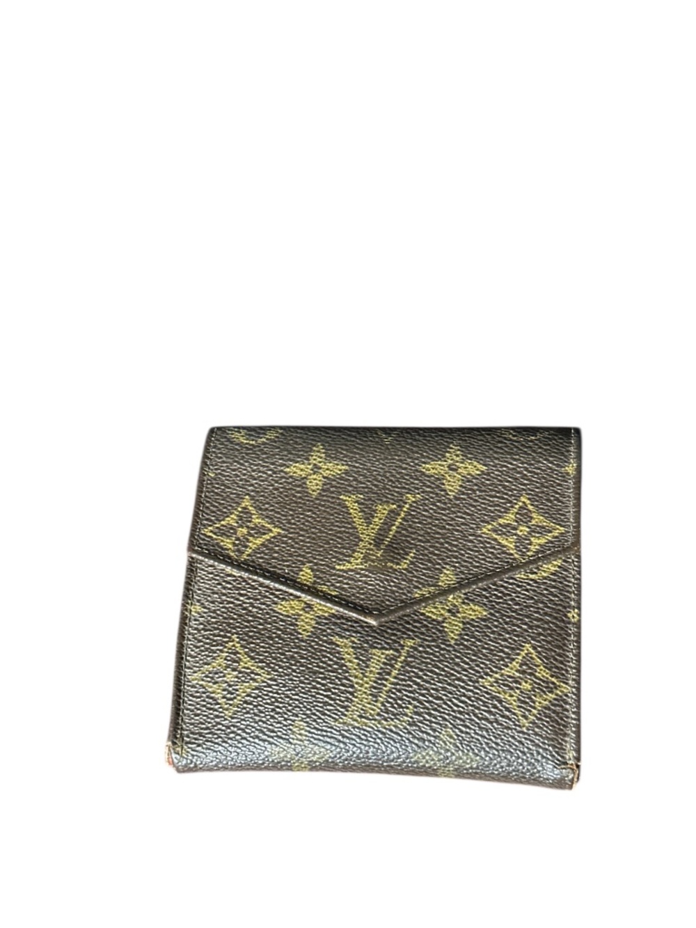 Louis Vuitton Brown Elise Monogram Snap Wallet
